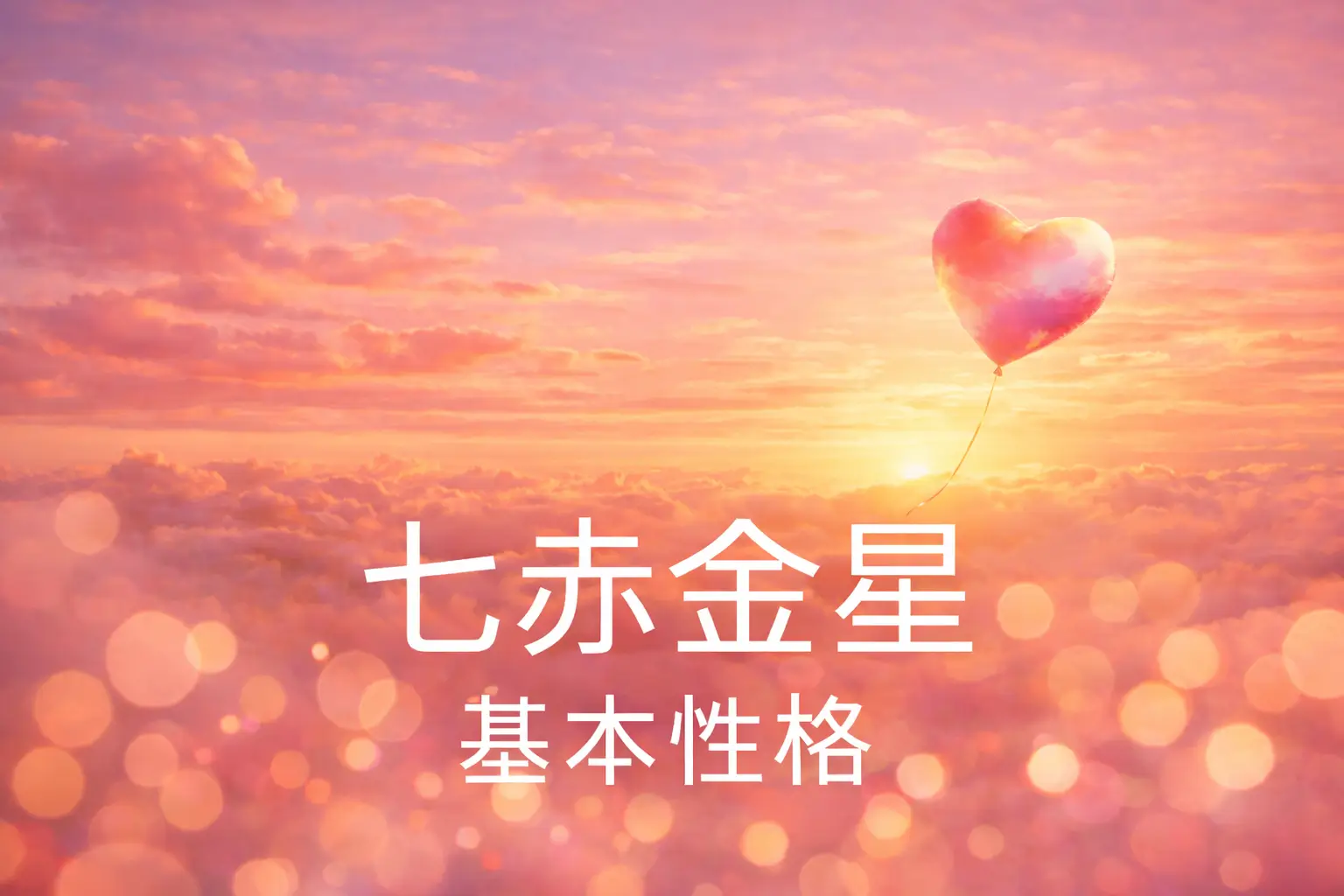 七赤金星の基本性格｜愛嬌と楽しさで人を惹きつける喜びの星（九星気学）