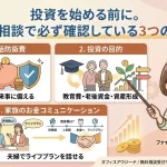 「投資を始める前に確認したい3つのこと｜FPはまくら」